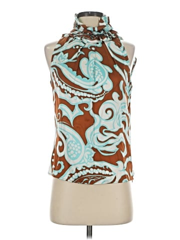 Eccoci Sleeveless Silk Top (view 1)