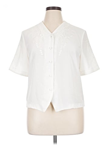 Christie & Jill Short Sleeve Blouse (view 1)