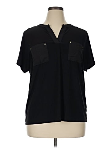 Anne Klein Short Sleeve Polo (view 1)