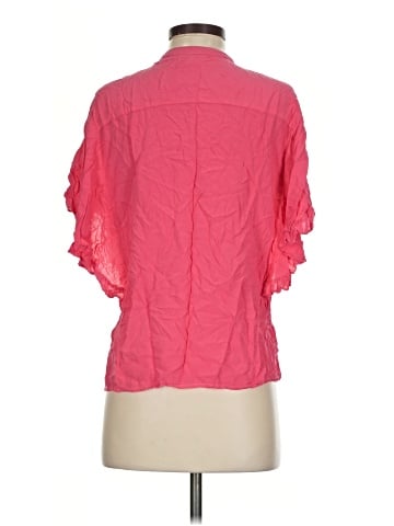 Velvet by Graham & Spencer Short Sleeve Blouse (view 2)