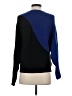 Express Color Block Blue Pullover Sweater Size S - photo 2