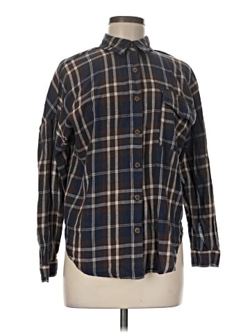 Blu Pepper Long Sleeve Button-Down Shirt (view 1)