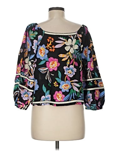 C&C California 3/4 Sleeve Blouse (view 2)