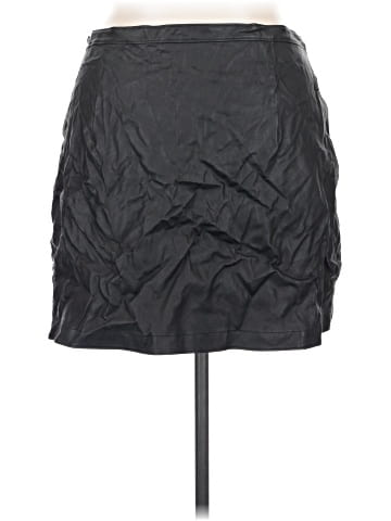 Abercrombie & Fitch Faux Leather Skirt (view 2)