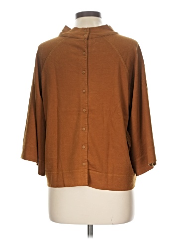 Wrap 3/4 Sleeve Top (view 2)