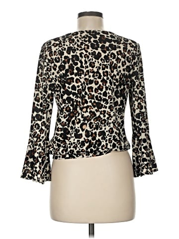 Lily White 3/4 Sleeve Blouse (view 2)