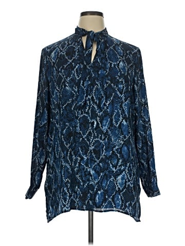 Nine West Long Sleeve Blouse (view 1)