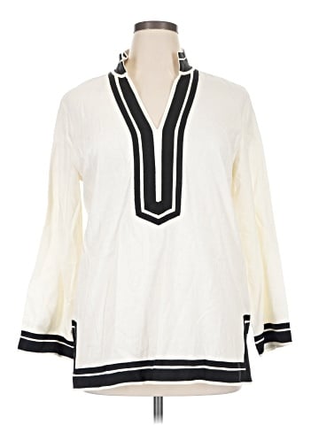 Karen Kane 3/4 Sleeve Blouse (view 1)