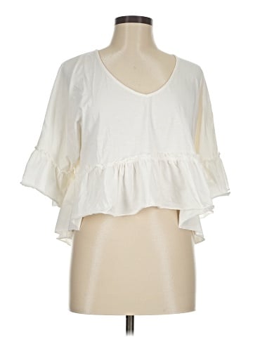 Francesca's 3/4 Sleeve Blouse (view 1)