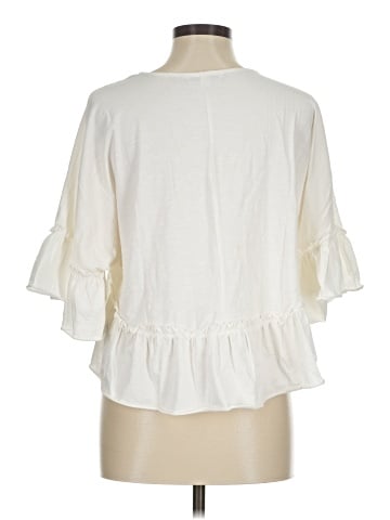 Francesca's 3/4 Sleeve Blouse (view 2)