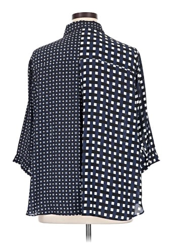 Rose + Olive 3/4 Sleeve Blouse (view 2)