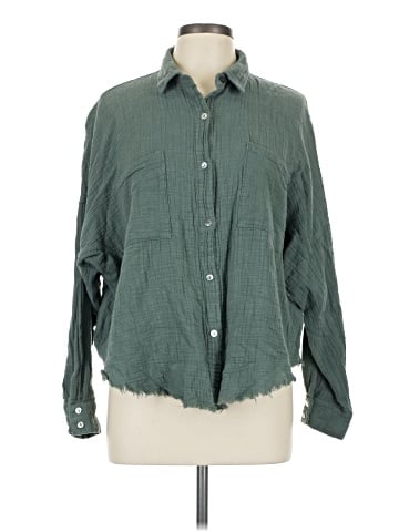 Fantastic Fawn Long Sleeve Button-Down Shirt (view 1)