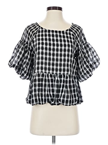 Moon River 3/4 Sleeve Blouse (view 1)