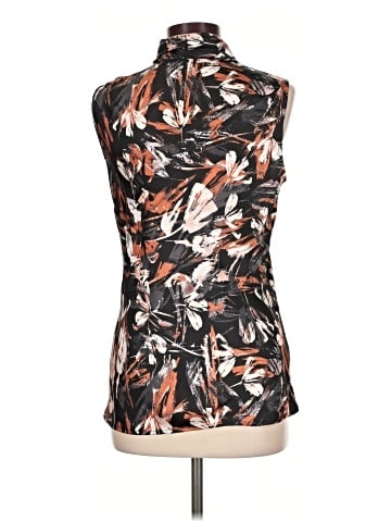 Nine West Sleeveless Button-Down Shirt (view 2)