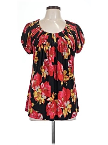 Style&Co Short Sleeve Blouse (view 1)