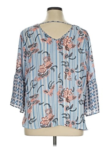 Zac & Rachel 3/4 Sleeve Blouse (view 2)