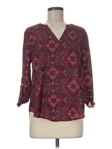 Maurices 3/4 Sleeve Blouse (view 1)