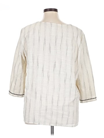 Alfred Dunner 3/4 Sleeve Blouse (view 2)