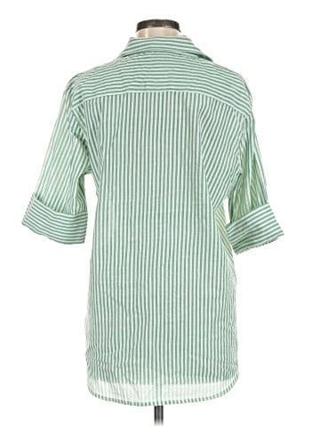 Madison 3/4 Sleeve Button-Down Shirt (view 2)