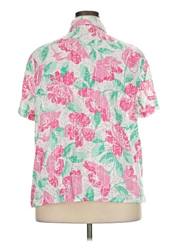 Alfred Dunner Short Sleeve Blouse (view 2)
