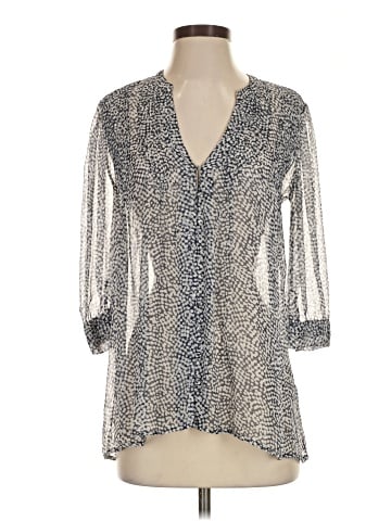 Joie 3/4 Sleeve Silk Top (view 1)