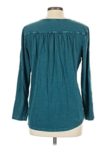 Coldwater Creek Long Sleeve Henley (view 2)