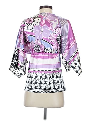 BCBGMAXAZRIA 3/4 Sleeve Blouse (view 2)