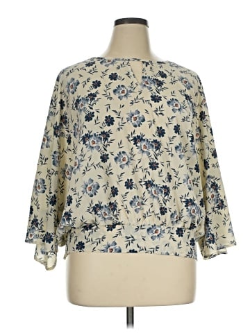 Suzanne Betro 3/4 Sleeve Blouse (view 1)