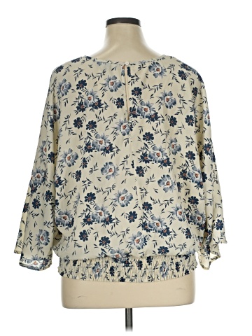 Suzanne Betro 3/4 Sleeve Blouse (view 2)