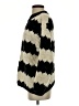 Line & Dot 100% Polyester Chevron-herringbone Ivory Black Pullover Sweater Size S - photo 5