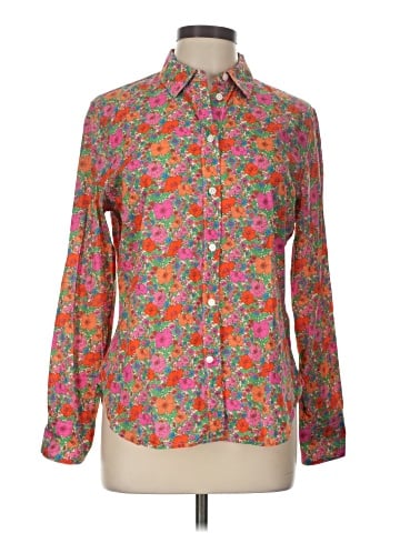 Liberty Art Fabrics for J.Crew Long Sleeve Blouse (view 1)
