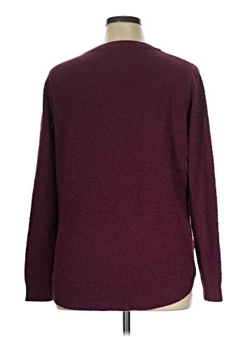 Pink Clover Pullover Sweater (view 2)