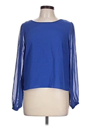 Bisou Bisou Long Sleeve Blouse (view 1)