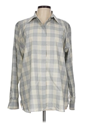 Theory Long Sleeve Button-Down Shirt (view 1)