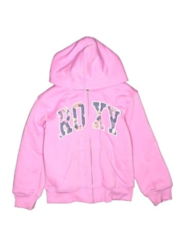 Roxy Girl Zip Up Hoodie (view 1)