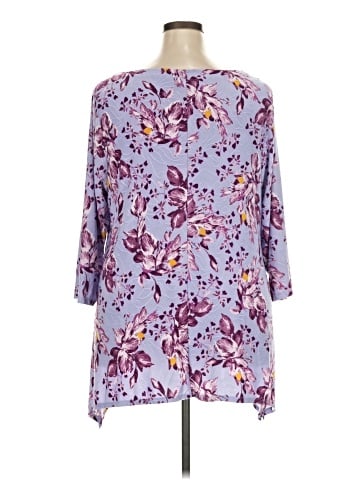 JM Collection 3/4 Sleeve Blouse (view 2)