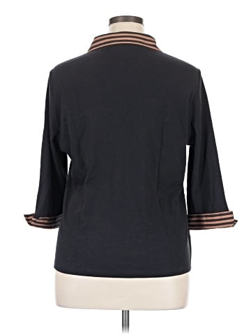 Draper's & Damon's 3/4 Sleeve Top (view 2)