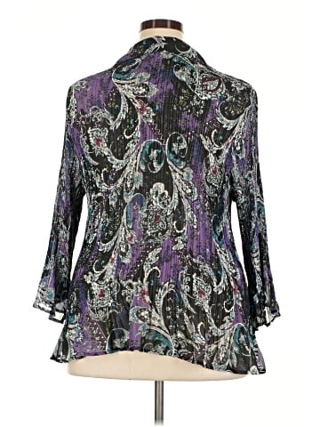 DressBarn 3/4 Sleeve Blouse (view 2)