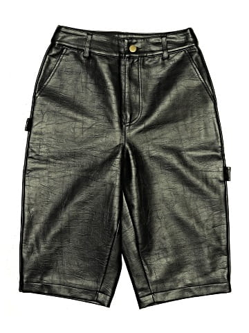 Urban Outfitters Faux Leather Shorts (view 1)