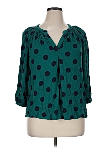 Crown & Ivy 3/4 Sleeve T-Shirt (view 1)