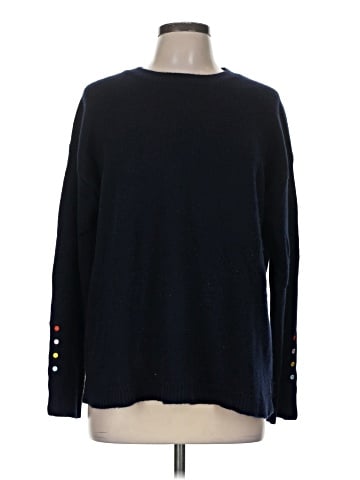 Lisa Perry Cashmere Pullover Sweater (view 1)