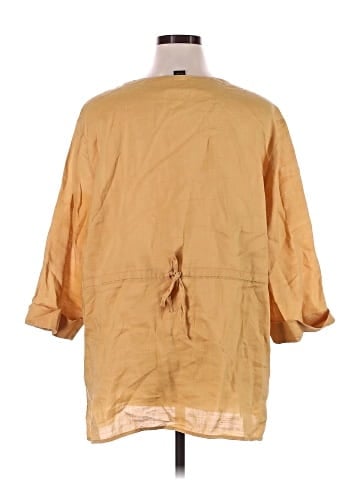 Ashley Stewart 3/4 Sleeve Button-Down Shirt (view 2)
