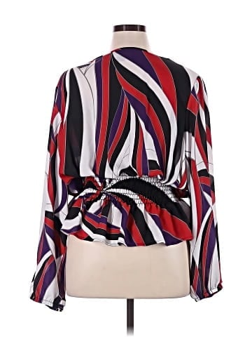 Ashley Stewart Long Sleeve Blouse (view 2)