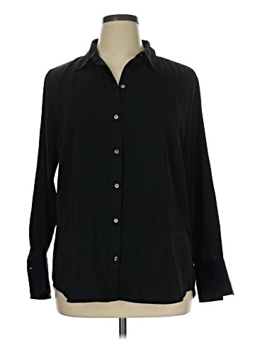 Banana Republic Factory Store Long Sleeve Blouse (view 1)