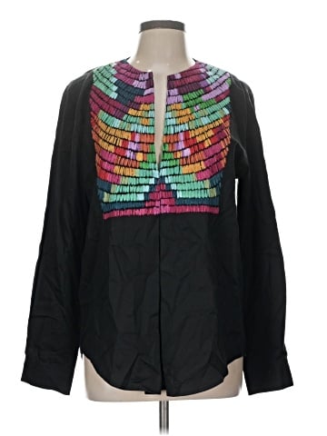 Mara Hoffman Long Sleeve Blouse (view 1)