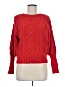 Tahari Solid Red Pullover Sweater Size M - photo 1