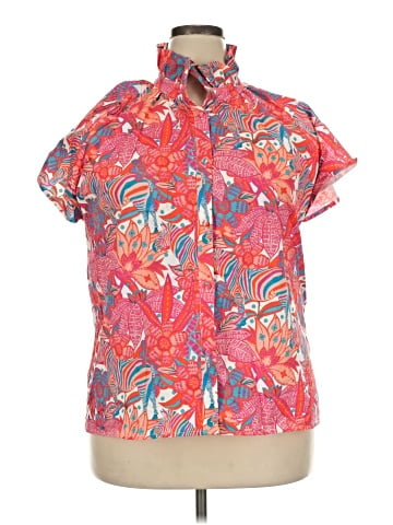 Marie by Victoria Dunn Short Sleeve Blouse (view 1)