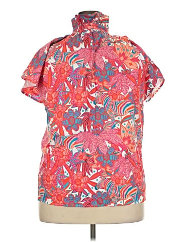Marie by Victoria Dunn Short Sleeve Blouse (view 2)