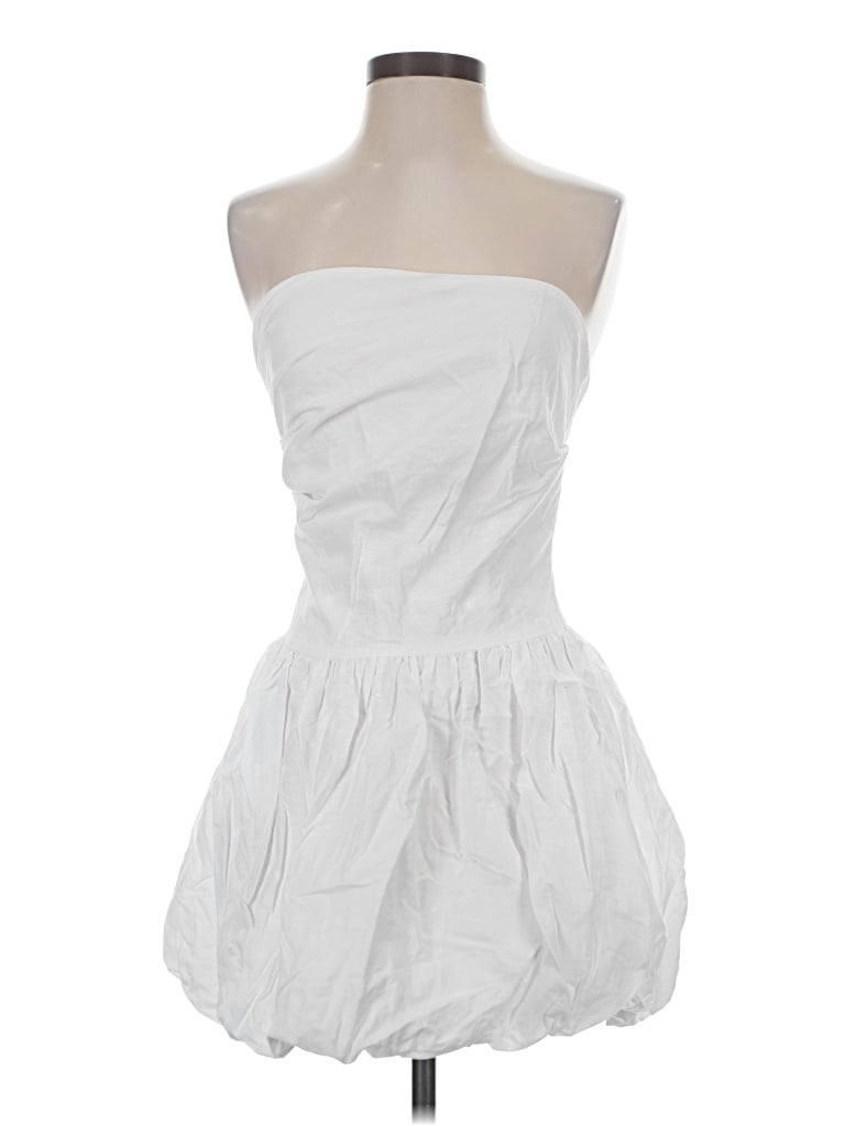 Pre-owned Sndys Cocktail Dress In White