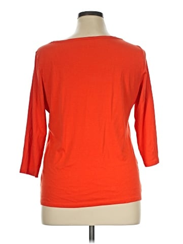 Talbots 3/4 Sleeve T-Shirt (view 2)